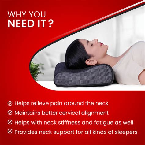 Cervical Pillow for Neck Pain | Shop Orthopaedic Pillow Online - Dr. Ortho