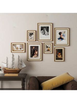 Buy Art Street Set of 7 Brood Wall Photo frame Home-office Room Decor ...