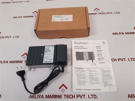 Hirschmann Ghv 830 Eco-power House Connection Amplifier – Aeliya Marine ...