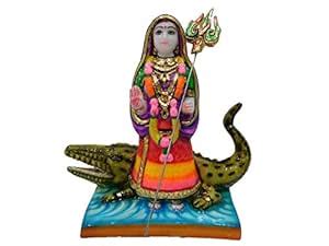 Buy Khodiyar MATA Standing Crocodile Home Temple Pooja Khodiyar Ma Gift ...