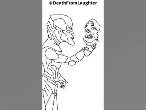 How to draw the flash CHOKING superGIRL scene! 👎 - YouTube