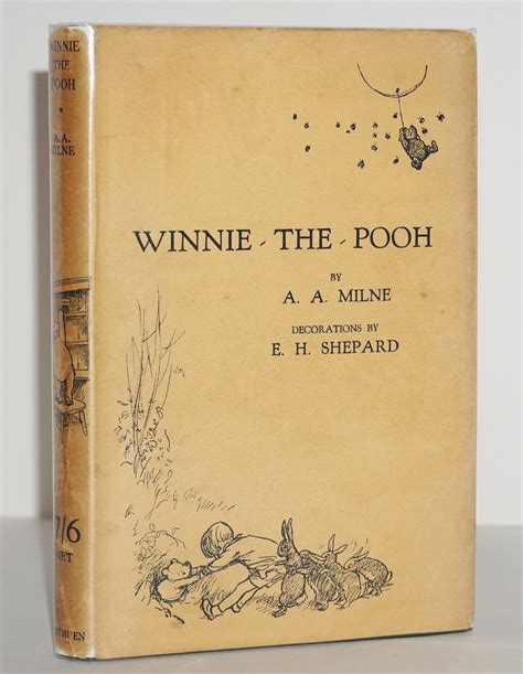 WINNIE THE POOH by A.A. MILNE: Near Fine Hardcover (1926) 1st Edition ...
