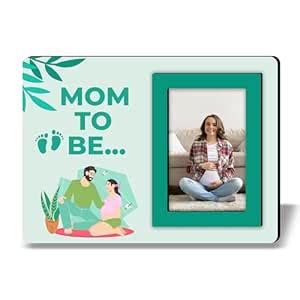 Regalo Casila Mommy To Be Green Color Wooden Tablet Photo Frame 4 inch ...