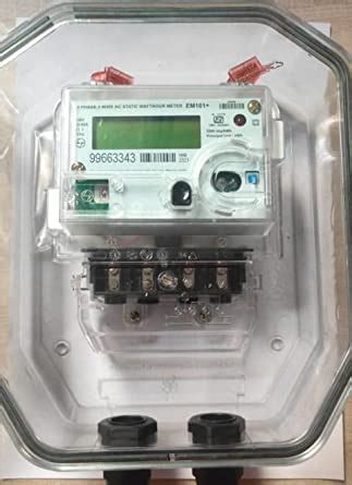 L&T (Larsen & Toubro Limited) Single Phase Sub Meter LCD Display 10-60A ...