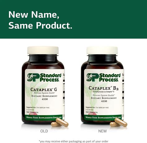 Standard Process Cataplex B2 - Whole Food Nervous System & Brain Support - 360 Tablets | Buy Now ...