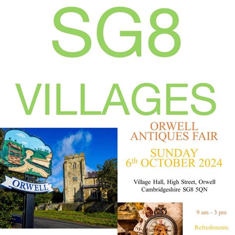 Orwell Antiques and Vintage Fair , Orwell Village Hall, Comberton, 6 ...