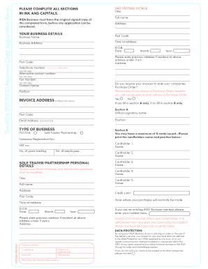 Fillable Online The IKEA BUSINESS Payment Ca rd Application Form Fax ...