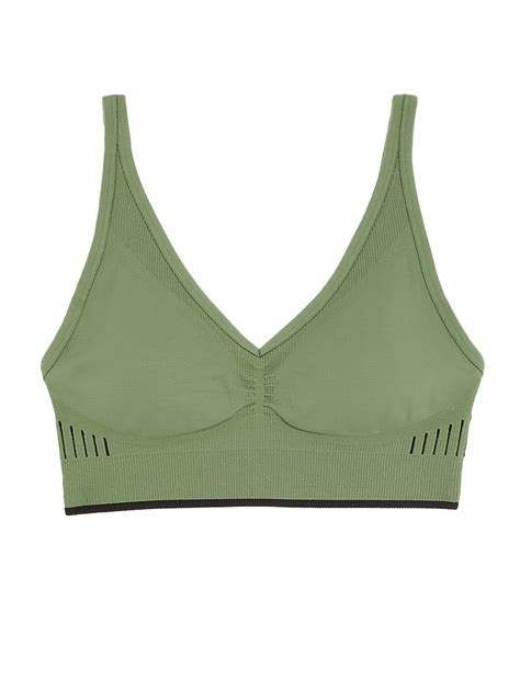 Buy Medium Support Non Wired Sports Bra at Marks & Spencer