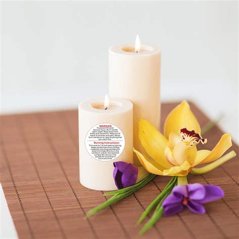 Eforcase 500 Pieces Candle Warning Labels 1.5 inch Candle Jar India | Ubuy