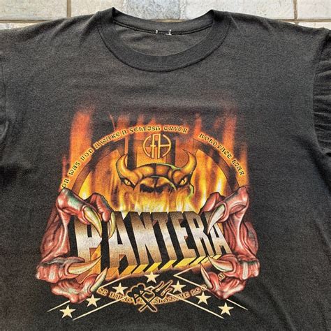 Vintage Pantera Band Tee Shirt, Men's Fashion, Tops & Sets, Tshirts ...