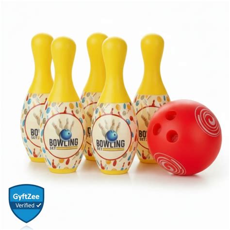 Big Bowling Game Set | Indoor Sports | 6 Pins & 1 Ball [Kids 4+ years ...