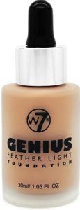 W7 Cosmetics Genius Foundation Carded Natural Tan, Beige, Foundation ...
