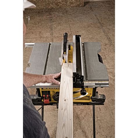 DEWALT DWE7491X 10 Inch Jobsite Table Saw with Folding Scissor Stand 1 ...
