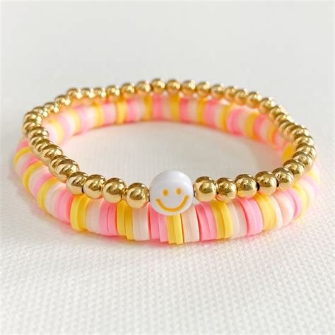 Pink Lemonade Stack! | Diy bracelet designs, Beaded jewelry designs ...