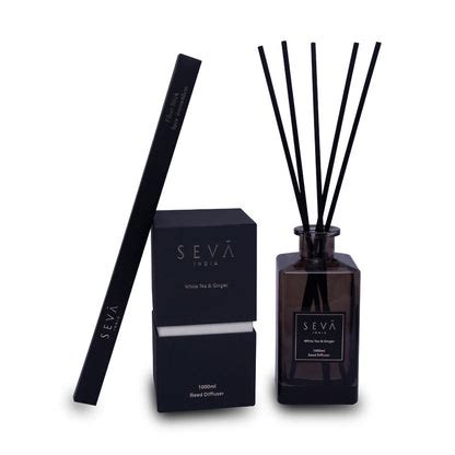 Scented Reed Diffuser | White Tea Reed Diffuser | Seva Home