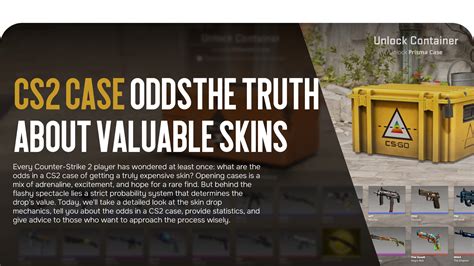Odds in a CS2 case: how to get expensive skins - CSGO-NEWS