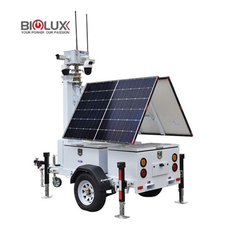 China Mobile Solar Motion Sensor Cameras Trailer Manufacturers Suppliers Factory