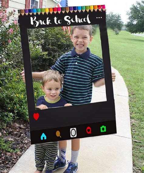 Buy Laventy Back to school Photo Booth Frame Back to school Photo Booth ...