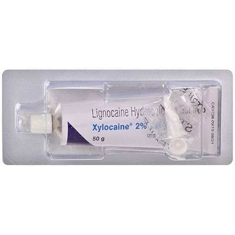 Xylocaine 2% Jelly - Tube of 50 gm Gel : Amazon.in: Health & Personal Care