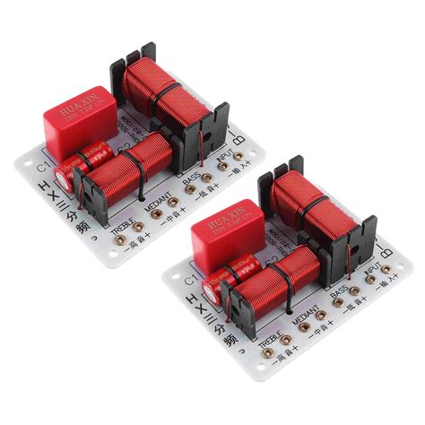 DriSentri 3 Way Speaker Crossover, 150W Speaker 3 Way Audio Frequency ...