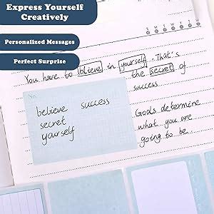 WISHKEY Pull Out Sticky Notes Roll, 256 Sheets Sticky Notes, Sticky Pad ...