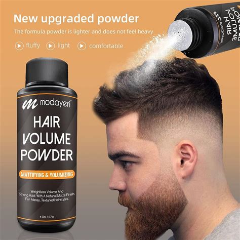 Volumizing Hair Powder - Weightless Strong Hold for Messy Textured ...