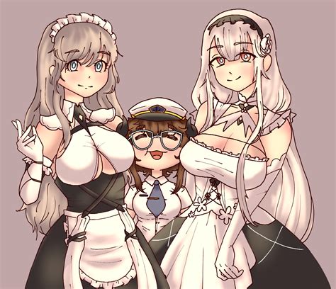 Between Scylla and Charybdis... literally (art by me) : r/AzureLane