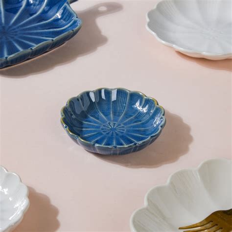 Ocean Blue and White 28 Piece Dinner Set For 6 Online - Premium Dinner ...