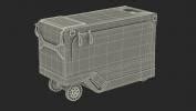 Motorized Rideable Carry on Luggage Rigged 3D | 3D Molier International