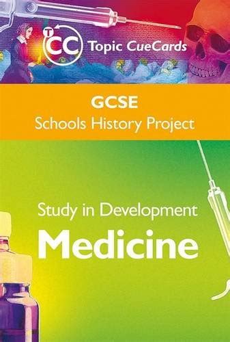 Buy GCSE SHP Study in Development - Medicine Topic Cue Cards Book ...