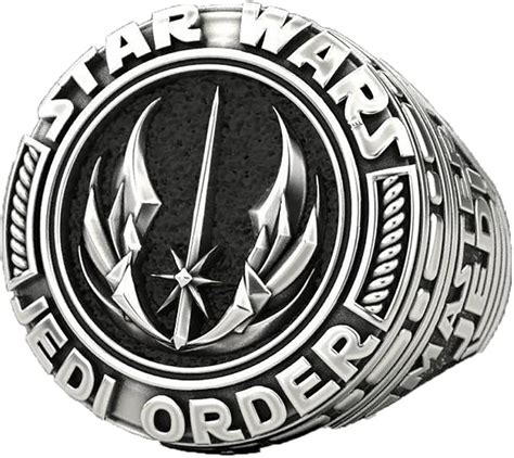 Men’s Jedi Symbol Ring, Master Jedi Signet Ring India | Ubuy