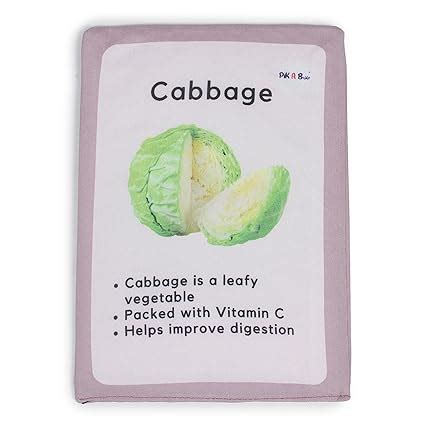 Buy PiK A BOO® Vegetable Flash Cards Large Crinkle Sensory Early ...