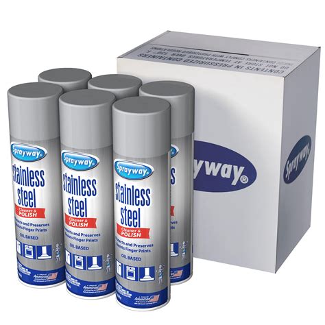 Sprayway Stainless Steel Cleaner and Polisher (15 oz., 6 pk.) - Walmart.com