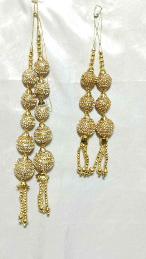 Shopmart Latkan for Bridal Lehenga Set of 4 Broach, Latoo Latkan Golden ...