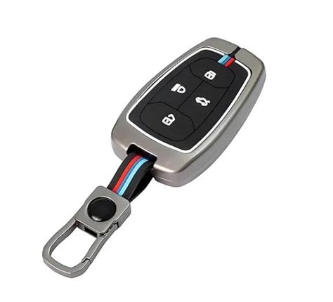Metal Silicon Key Cover Compatible With Tata Nexon, Harrier | Safari ...