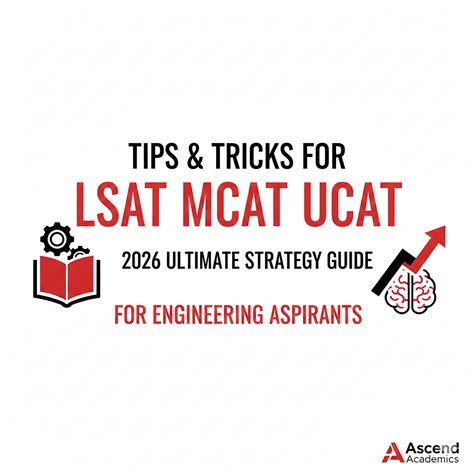 Tips and Tricks for LSAT MCAT UCAT 2026: Ultimate Strategy Guide for ...