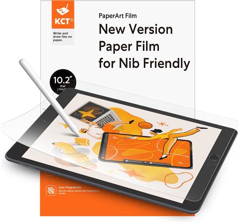 KCT [2 Pack Paperfeel Screen Protector Compatible With Ipad 9/8/7(10.2 ...