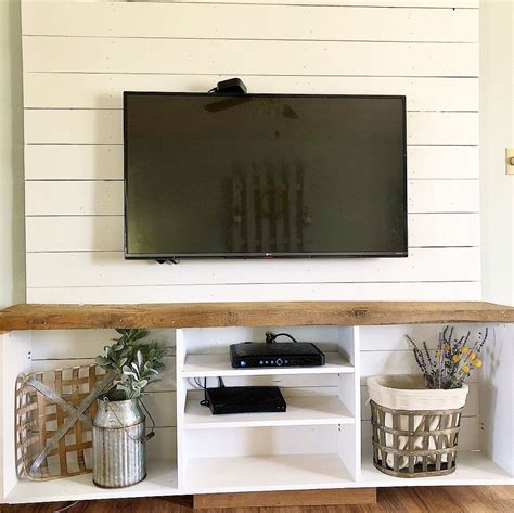 Tv Wall Ideas With Shiplap at Noah Duell blog