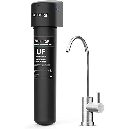 Waterdrop RF15-UF 0.01 Micron Water Filter, 16000 Gallons High Capacity ...