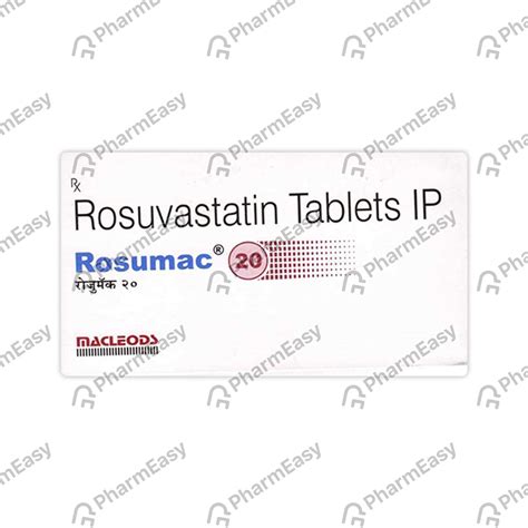 Rosumac 20 MG Tablet (15): Uses, Side Effects, Price & Dosage | PharmEasy