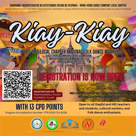KIAY-KIAY 4th PFDS-IIDC Local Chapter Regional Folk Dance Workshop ...