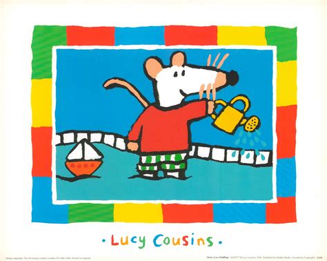 Maisy Goes Paddling, 1994 by Lucy Cousins - 10 X 12 Inches (Art Print ...