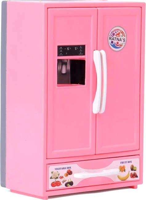 Buy Ratna's Plastic Toy Refrigerator Role Play Household Kitchen ...