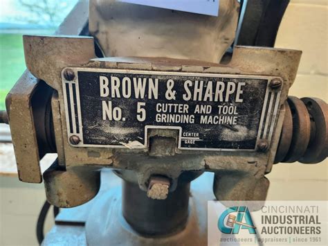 NO. 5 BROWN & SHARPE TOOL GRINDER**For convenience, the loading fee of ...