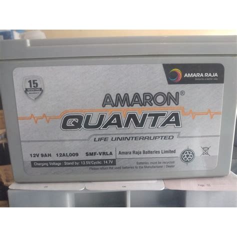 Amaron Quanta 12V 9Ah SMF battery The Amaron Qu... | Universal Power ...