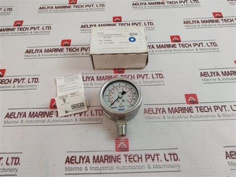 Wika 232.50.063 Pressure Gauge 1/4 Npt Bottom, 2.5 Dial – Aeliya Marine ...