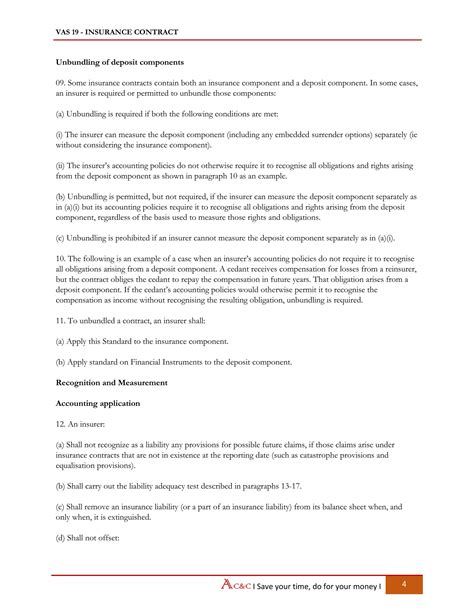 Vietnam Accounting Standards - VAS 19 Insurance Contract | PDF