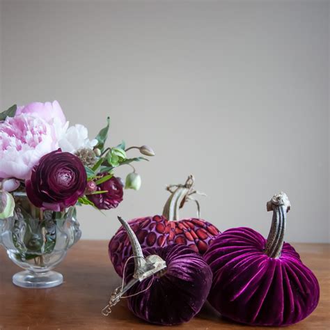 Velvet Pumpkins: Berry Collection – Plush Pumpkin