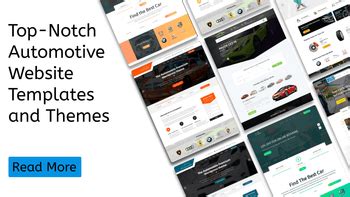 7 Top-Notch Automotive Website Templates and Themes For 2023