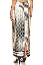 Hansen + Gretel Lissa Straight Midi Skirt in Black Diamond | REVOLVE